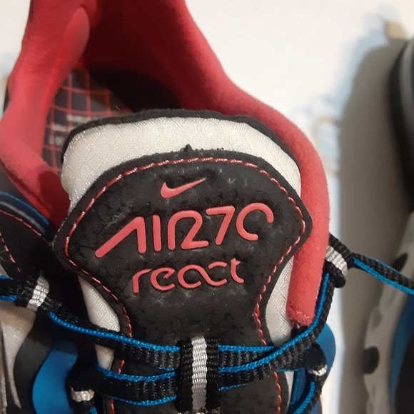 Nike Air Max 270 React Men's Shoes in Size 9 CT1616-400 - Picture 6 of 7